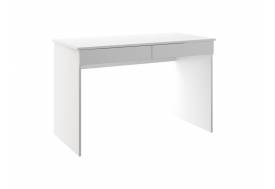 Стол прямой Осло М16 с ящиками М17 Белый