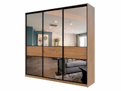 Шкаф-купе Max МШ-25-6-27/2-666