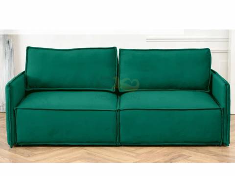 Диван 9999 ткань Вивальди 11 изумрудный