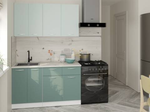 Кухонный гарнитур Асая медиум 1400 мм