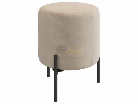 Пуф Одри велюр крем