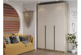 Шкаф ШК-004 комбинированный трехстворчатый Бохо