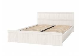 Кровать КД-1.11 1600 Сабрина-2 Ясень анкор светлый