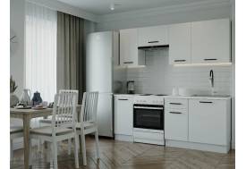 Кухонный гарнитур Белый Глянец 2000 МДФ