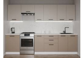 Кухонный гарнитур Каппучино 3000 МДФ
