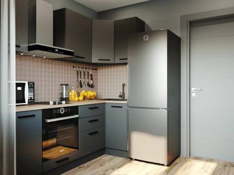 Кухонный гарнитур Антрацит 2200х1000