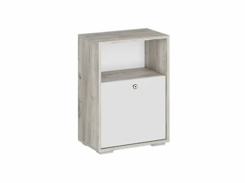 Тумба навесная/напольная Нанси ТБ-500 софт айвори