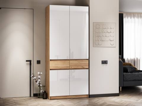 Шкаф Стоуби ШК-1000 глянец белый