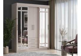 Шкаф-купе Фортуна кашемир