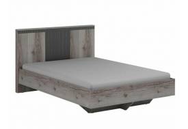 Кровать на цоколе 1600 Ольга 3 дуб делано