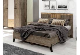 Кровать с ножками 1200 Ольга 3 дуб коми