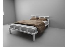 Кровать металлическая Лофт 1400 белая