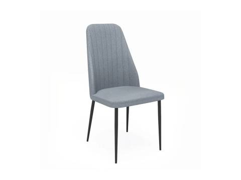 Стул Валенсия светло-серый/черный - 4 шт