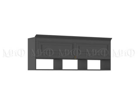 Полка Престиж-1 Графит/Графит структурный