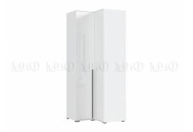 Шкаф угловой Норд Белый глянец холодный