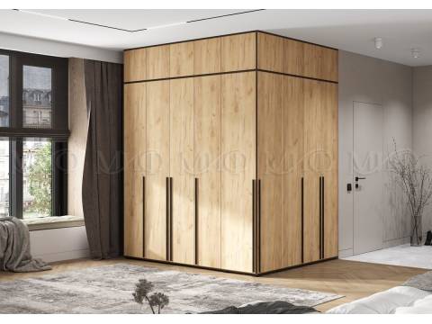 Шкаф модульный с угловым пеналом Норд Дуб крафт