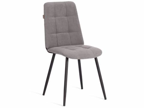 Стул обеденный Asti флок серый