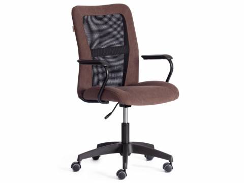 Кресло STAFF флок коричневый