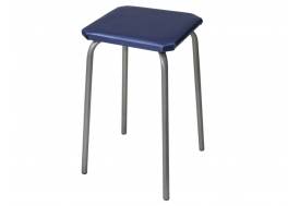 Табурет квадратный ДХ-9 обивка голубой