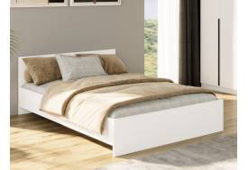 Кровать Монблан 140х200 см Белый Шагрень