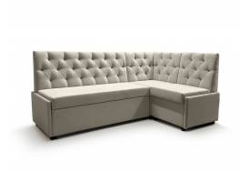 Угловой диван Призма каретная стяжка со спальным местом вивальди 3