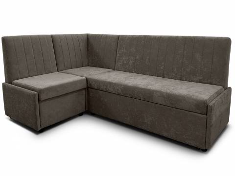 Угловой диван Призма Страйп с коробом вивальди 8