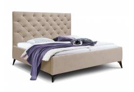 Кровать Фрейм 1600 Каретная стяжка высокие ножки без подъема вивальди 3