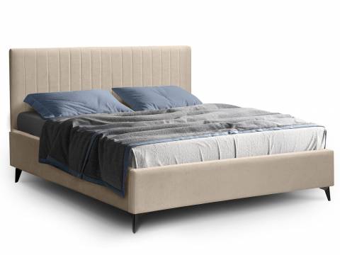 Кровать Фрейм 1200 Страйп высокие ножки без подъема вивальди 3