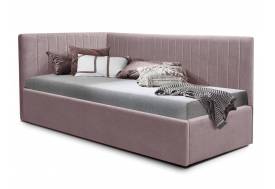 Кровать подростковая правая 800 Фрейм Страйп без подъема мелита 25