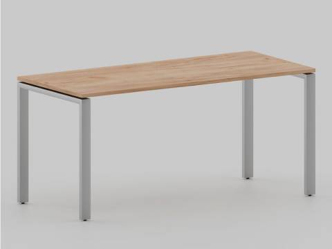 Стол с эффектом парения Лофт П-образные опоры серые ЛО.Кпп_7 700х1400 мм