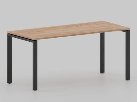 Стол с эффектом парения Лофт П-образные опоры черные ЛО.Кпп_7 700х1600 мм