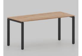 Стол с эффектом парения Лофт П-образные опоры черные ЛО.Кпп_7 700х1800 мм