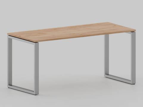 Стол с эффектом парения Лофт О-образные опоры серые ЛО.Кпо_7 700х1400 мм