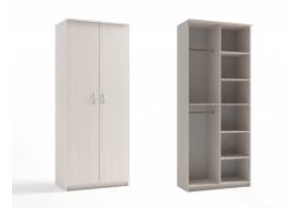 Шкаф 2-х створчатый Дуэт Люкс без зеркала Дуб Бодега