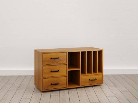 Тумба под принтер (С-7) Soft однотонный