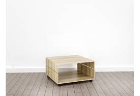 Журнальный стол (О-1) Eclectic lite одноцветный Дуб рокпайл