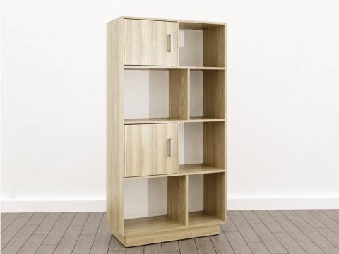 Стеллаж малый (О-10) Eclectic lite одноцветный Дуб рокпайл