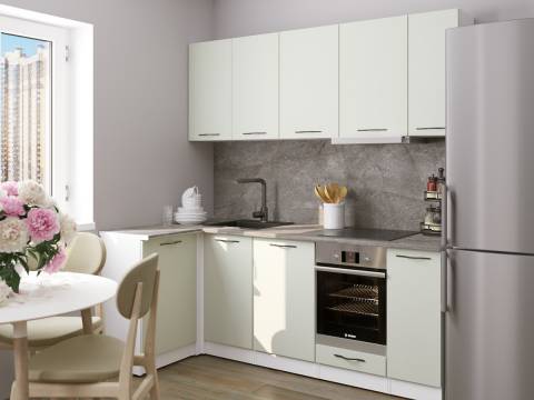 Кухонный гарнитур Флора прайм 400 1100х2000 мм