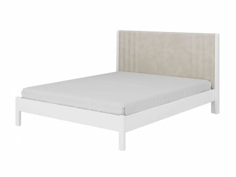 Кровать Нортан 1600 Белый античный/бежевый