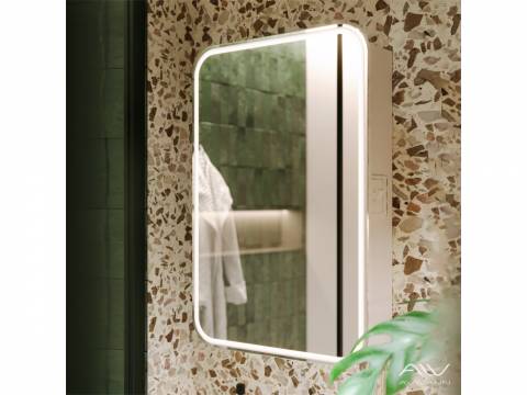 Шкаф зеркальный Lana 55 нейтральный