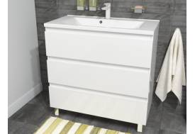 Тумба с раковиной Bali new 900 напольная 3 ящика