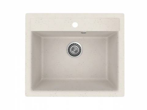 Кухонная мойка Uperwood ECON UPD-104-001 белая матовая