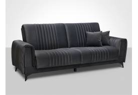 Диван Флирт 2 со съемным чехлом Торонто графит