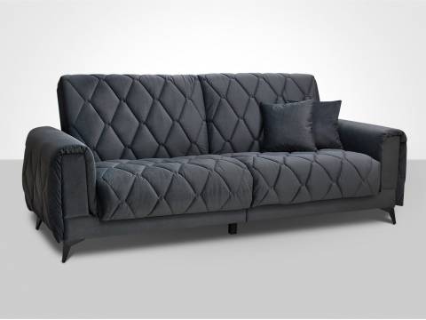 Диван Флирт 5 со съемным чехлом Торонто графит