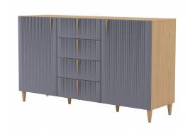 Комод 2 двери Калипсо Графит