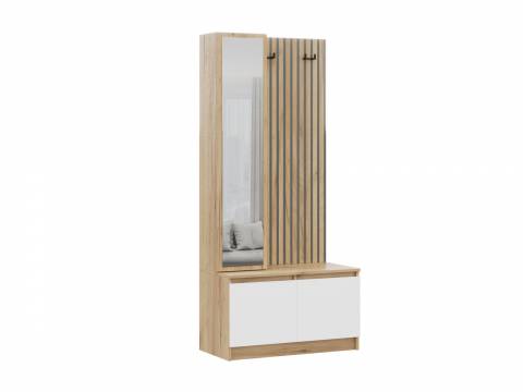 Прихожая ЛДСП Бостон Лайт Фасад Белый