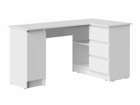 Стол письменный СП-003 угловой ЛДСП Бостон Лайт Белый