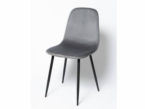 Стул DC 5541 велюр графит