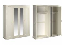 Шкаф 4-х дверный Сиена