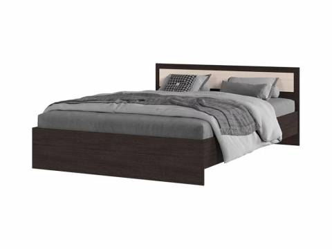 Кровать Гармония 140х200 см Венге/Дуб белфорд